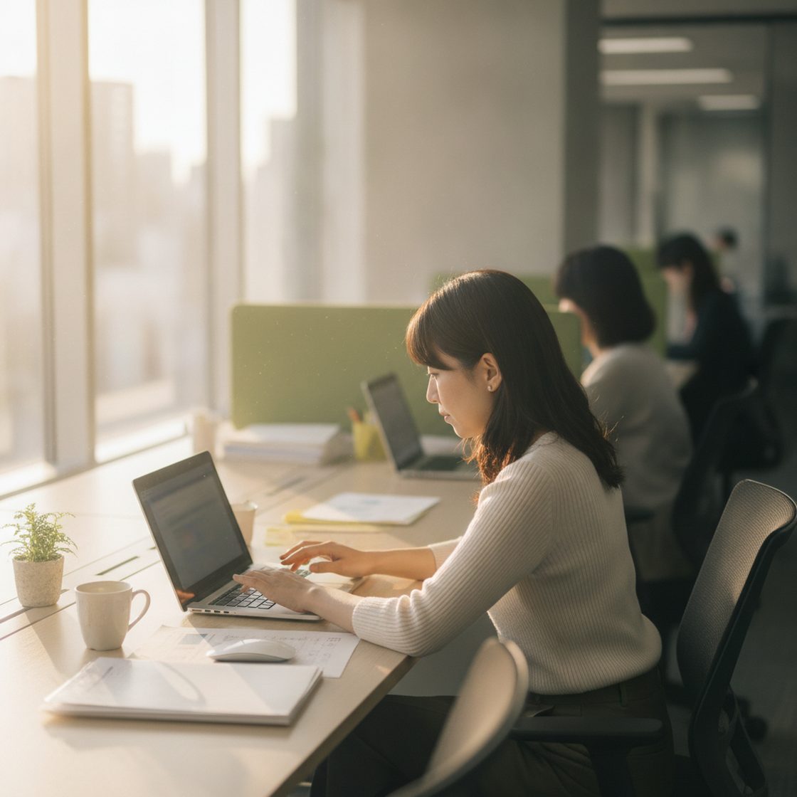 見慣れたメールの添付を、うっかり開こうとする社員